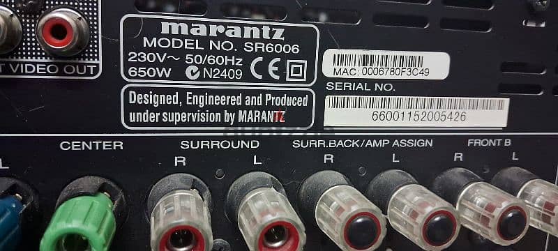 marantz sr 6006 Network AVR 7.2 4