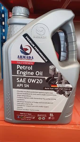 0W20 and 5W30 engine oil 1