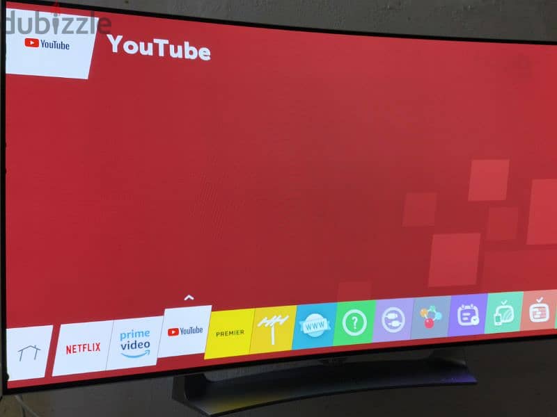 LG 55 curve OLED wit magic remote 0