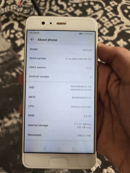 Huawei p10 plus 128gb 6gb excellent condition 6