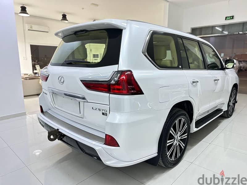 لكزس فئة - إل إكس 2021 صبغ الوكالة LX570 سيرفس بهوان 6