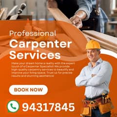 Muscat Mover carpenter house shiffting TV curtains furniture fixing 0