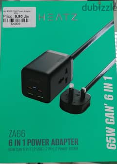 Heatz ZA66 6IN 1 Power Adapter 65W