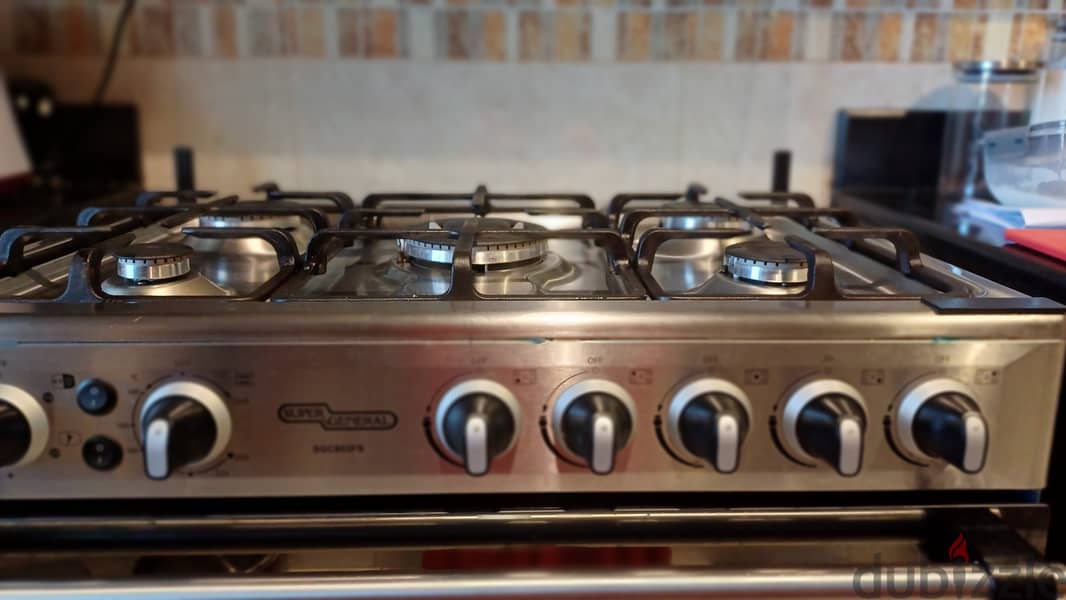 SUPER  GENERAL Model no:SGC803FS  Cooking range. 5