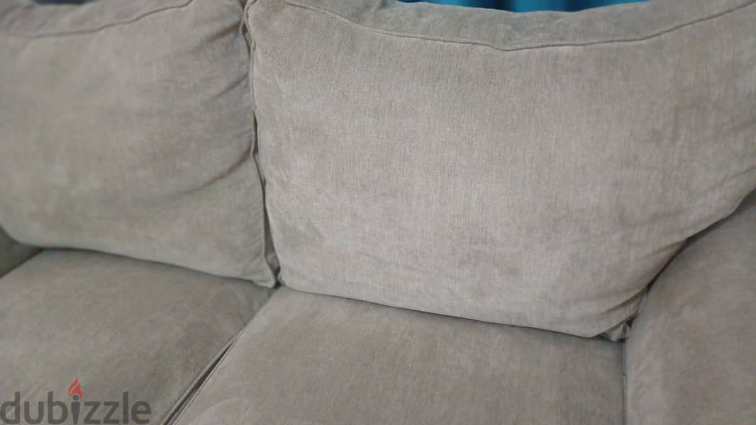 2 Seater Sofa set Home centre . 2