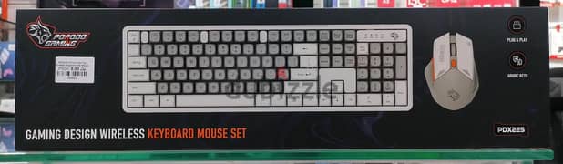 Porodo Gaming Wireless Keyboard With Mouse PDX225