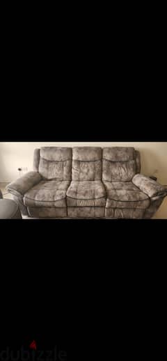 3 seater recliner sofa (1 year old)