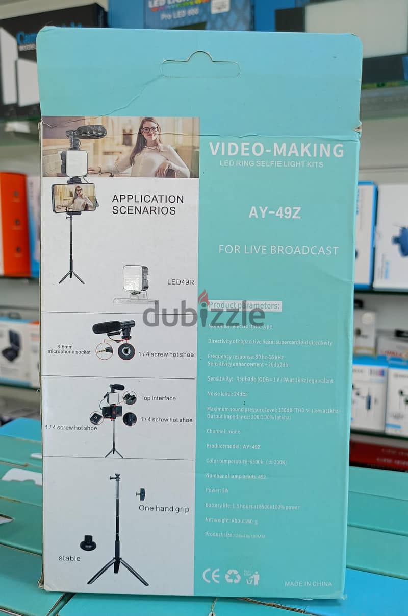 Vlogging kit Ay49z Video Making 1