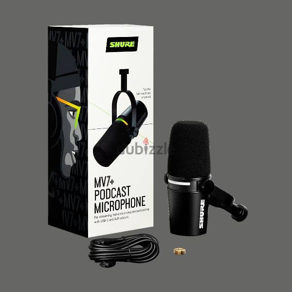 Shure MV7+ Best Podcast Mic for sale only 0