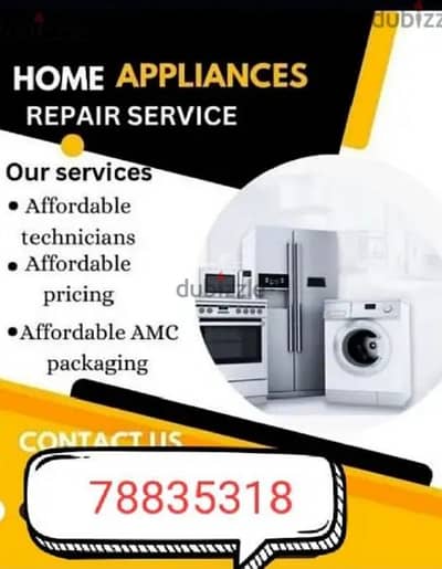 Ac frig washing machine and rafegrater Repairing