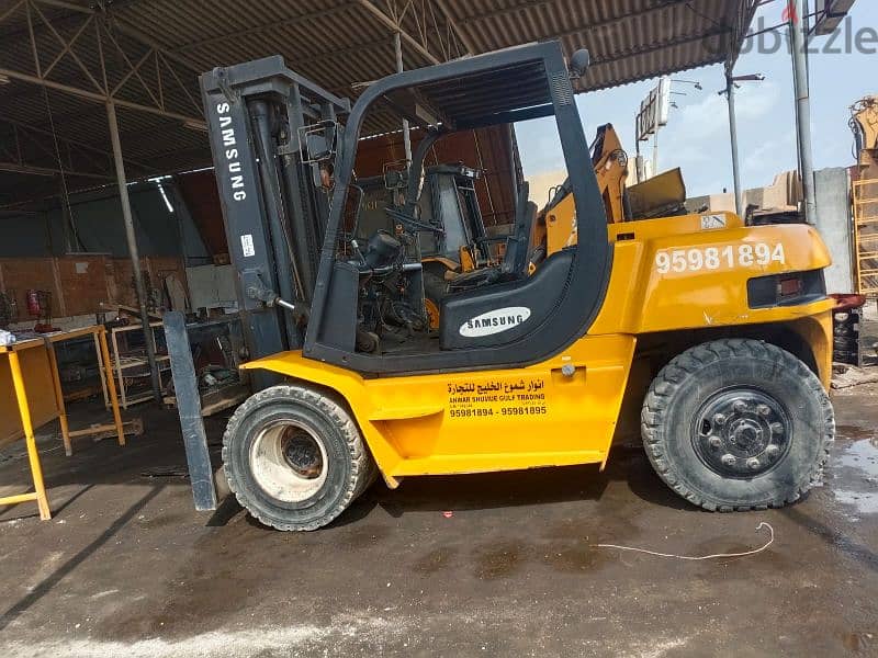 Samsung Forklift 7 ton 3