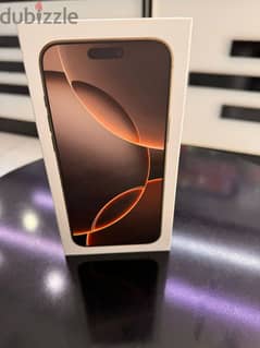 iPhone 16pro max desert titanium GB256 brand new 0