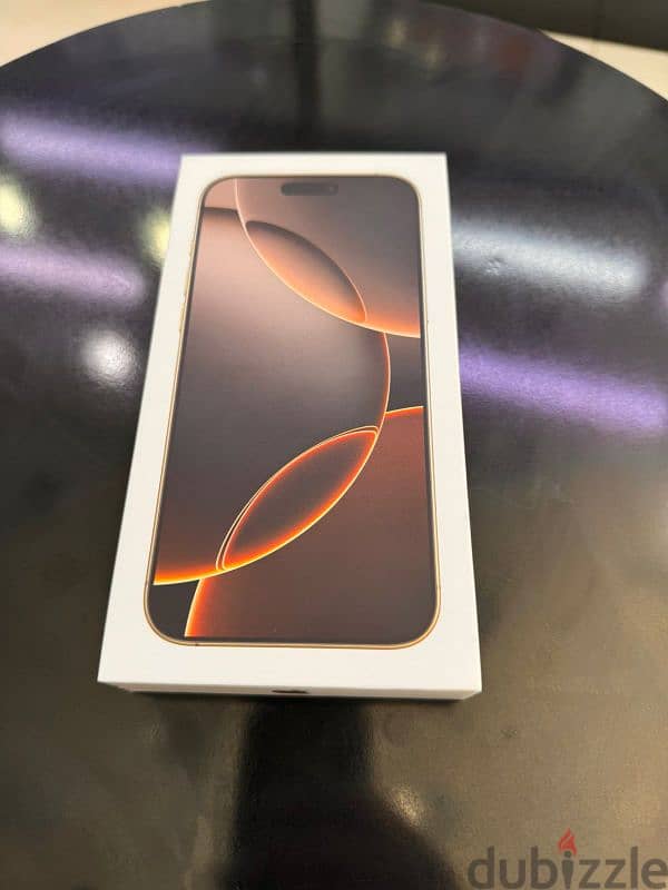 iPhone 16pro max desert titanium GB256 brand new 2