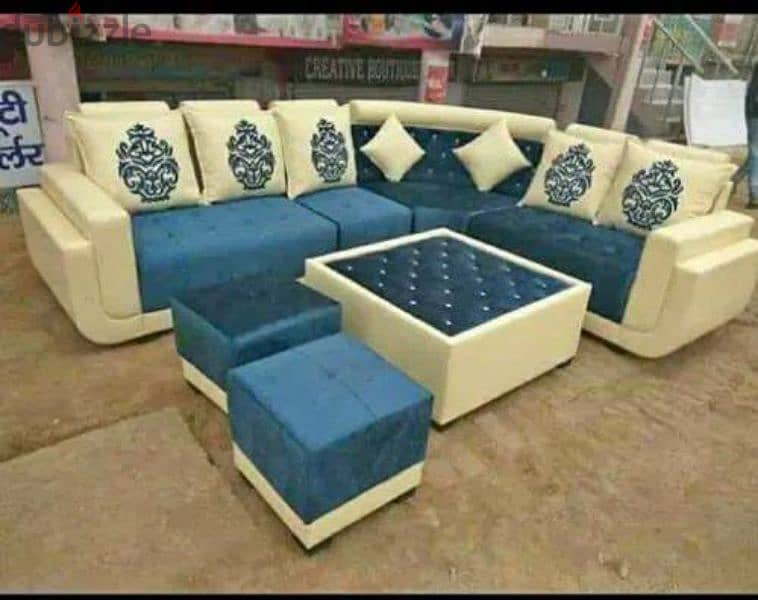 brand new model l shape sofa set making 2