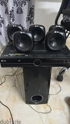 lg 5.1 home theater with Dvd player urgent sale 300 watts 0