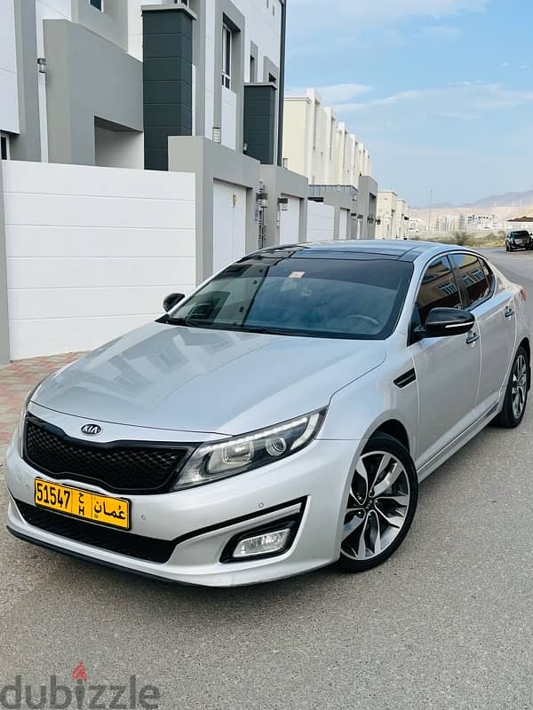 Kia Optima 2014 GT line GCC كيا اوبتيما خليجي رقم ١ 0