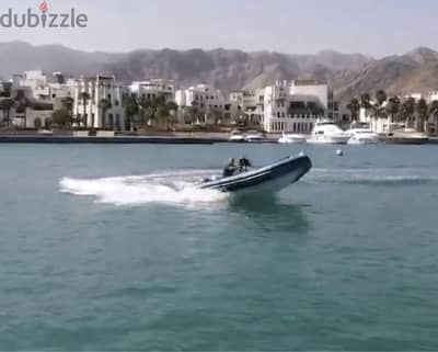 Zidiac rib boat