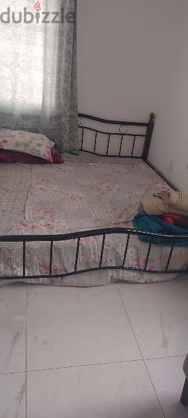 used Furniture for sale bed, cupboard etc 1