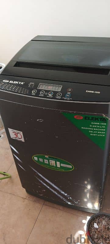 Elekta Top Loading Automatic Washing Machine For Sale 55 OMR 2