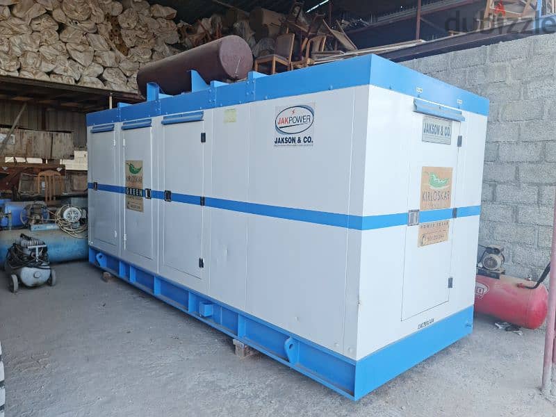 250 KVA Generator Model 2012 only 860 hours working 1