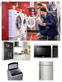 washing machine repair AC service  fridge repair microwave repair