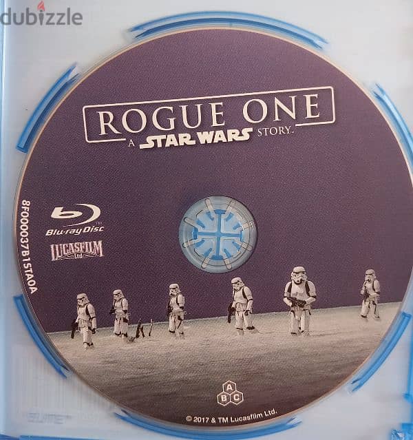 REGION FREE 'STAR WARS ROGUE ONE' BLUE RAY DVD 1