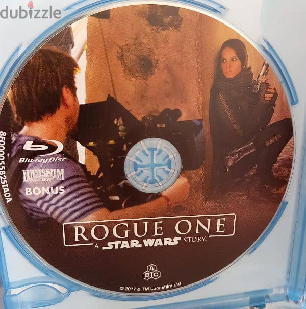 REGION FREE 'STAR WARS ROGUE ONE' BLUE RAY DVD 2