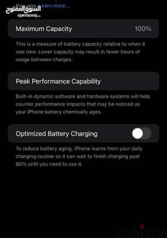 Iphone 14 pro max Battery health 100%