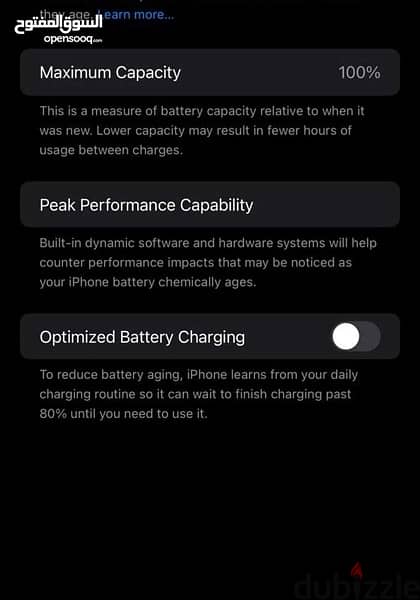 Iphone 14 pro max Battery health 100% 0