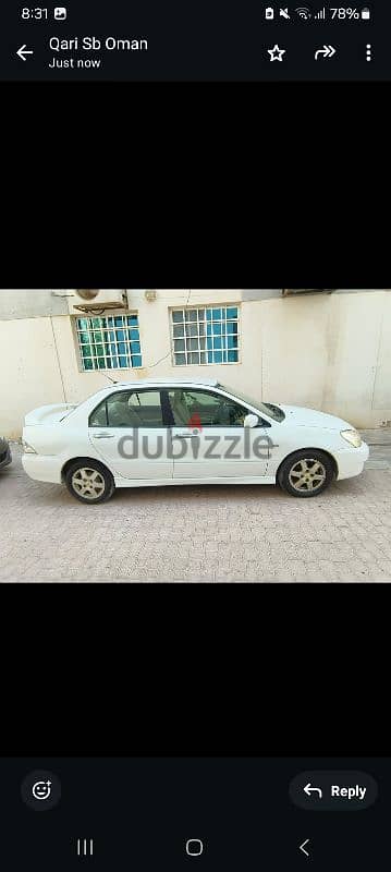 URGENT SALE Mitsubishi Lancer 2007 4