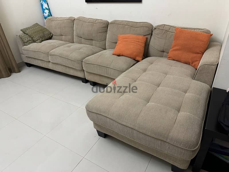 L shaped Sofa 1