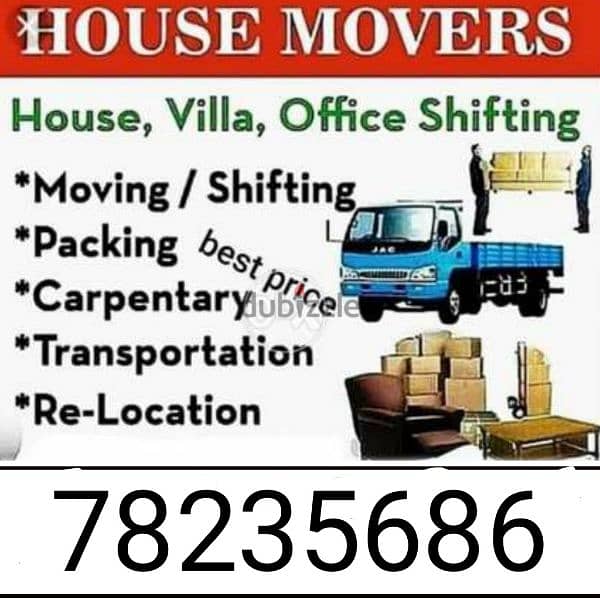 The mover's House shifting Carpenter Pickup Truck rental 3 ton 7 10 0