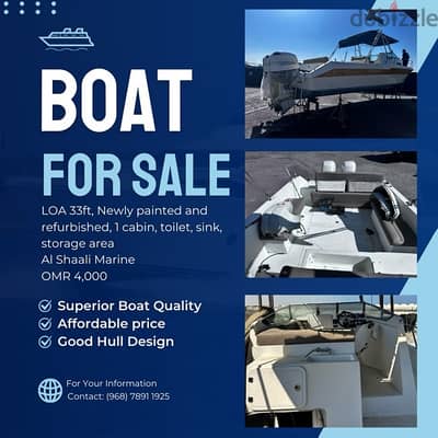 BOAT FOR SALE: Al Shaali Marine 33ft