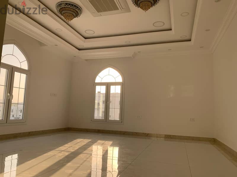 7 BHK new villa and big with elevator for rent located mawaleh 11 11