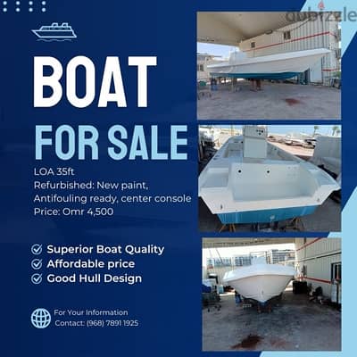 BOAT FOR SALE: 35ft