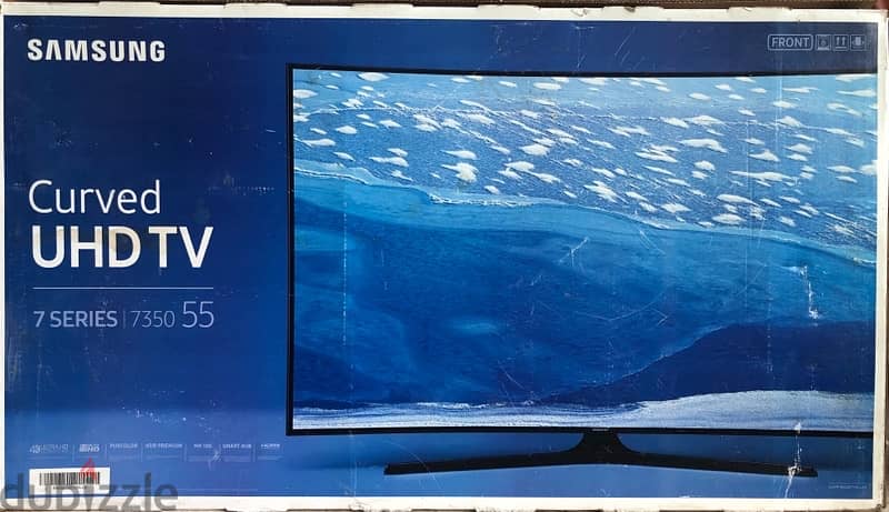 Samsung 55” Curved UHD TV 7 Series 2