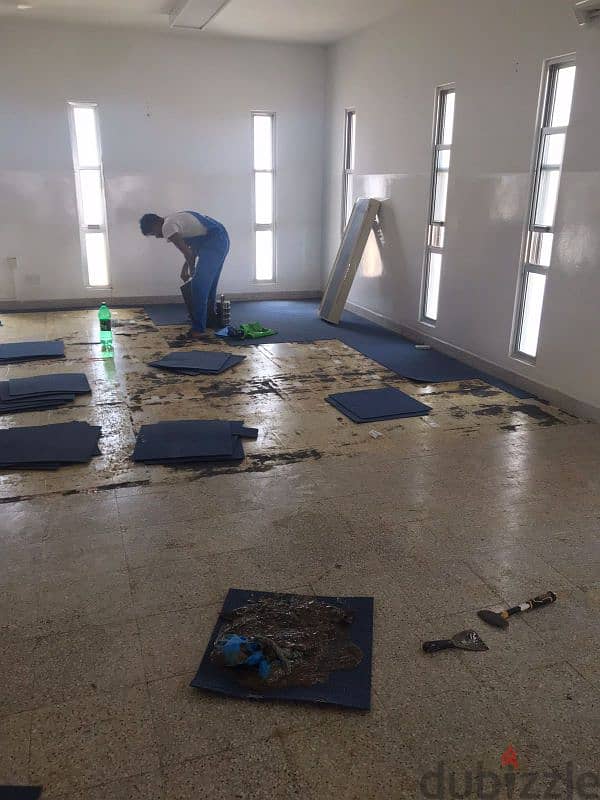 ازاله الشمع من بقايا السجاد Removing wax residue from carpets 3