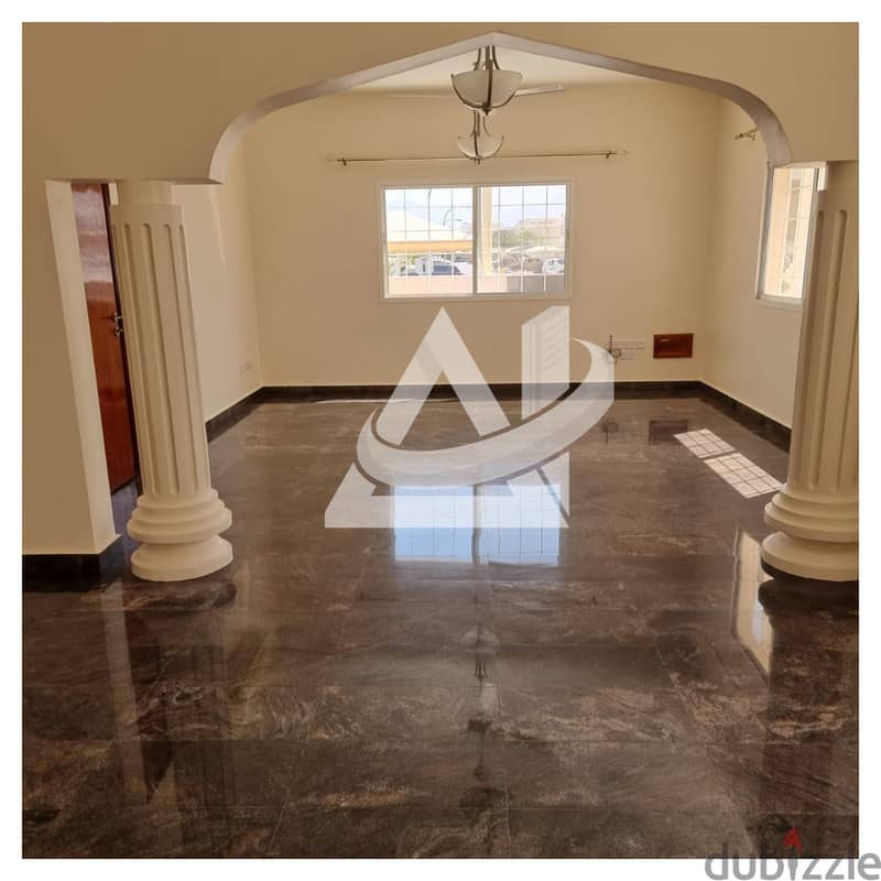 ADA506** 4BHK Well Maintained Ground Floor flat for rent in Azaiba 9