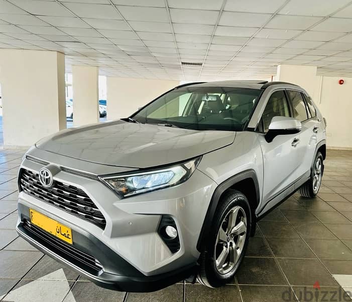 TOYOTA RAV4 4WD 2021 2.5L , Expat single owner used , GCC Oman car 0