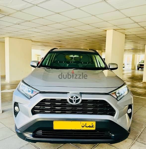 TOYOTA RAV4 4WD 2021 2.5L , Expat single owner used , GCC Oman car 1