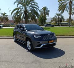 Jeep Grand Cherokee V8 Summit Gulf Oman 2015