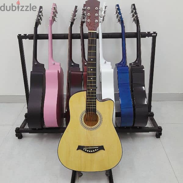 New acoustic guitar! Delivery!تسليم الغيتار الصوتي الجديد! 1