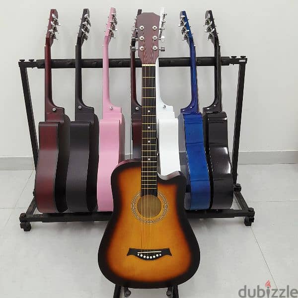 New acoustic guitar! Delivery!تسليم الغيتار الصوتي الجديد! 4