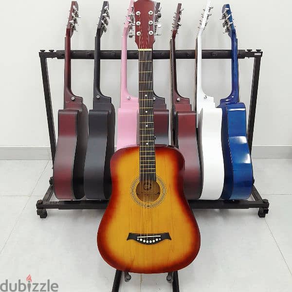 New acoustic guitar! Delivery!تسليم الغيتار الصوتي الجديد! 8