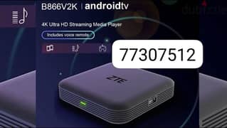 New 5G Daul Band wifi Tv Box with One year ip-tv subscription