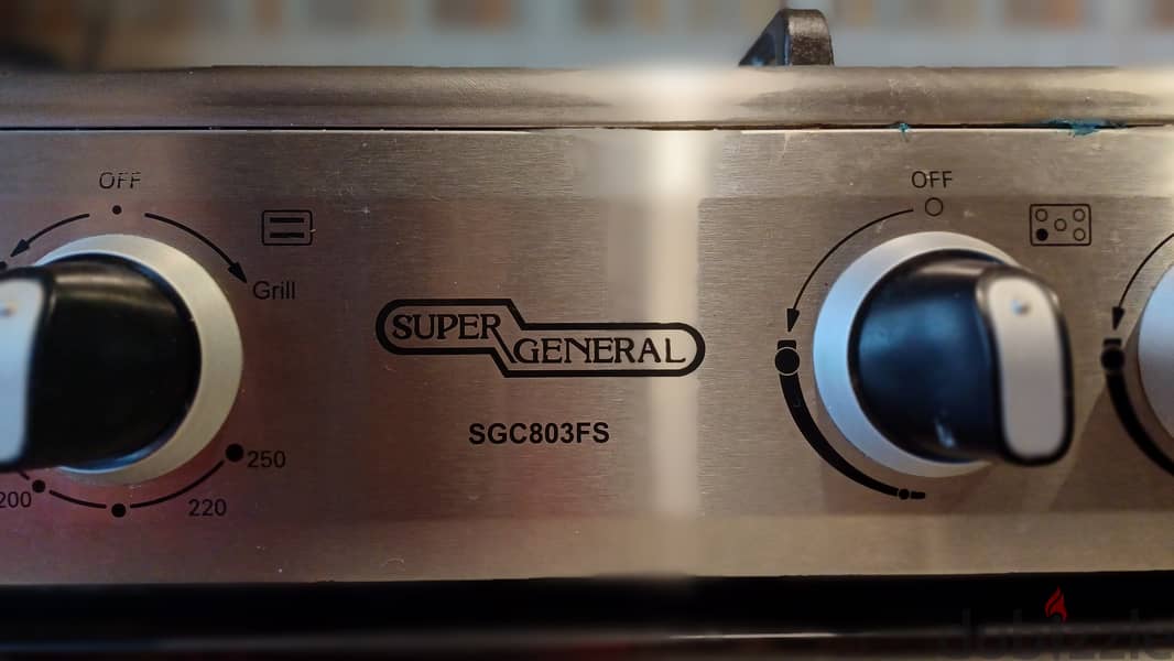 SUPER GENERAL MODEL NO:SGC 803FC Brand  new  Cooking  range 5