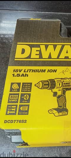 (BRAND NEW) DEWALT XR- DCD776S2 MULTIPURPOSE BATTERY OPERATED TOOL