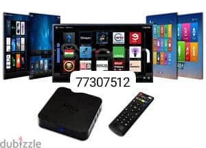 New 5G Tv box with one year subscrtion.