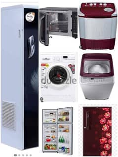 FRIDGE AC AUTOMATIC WASHING MACHINE AND REFRIGERATOR 0