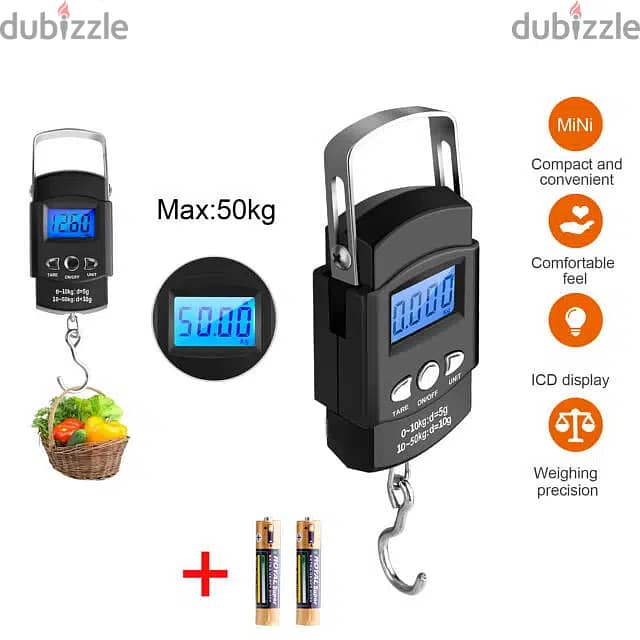 Portable weight scale for travellers 0